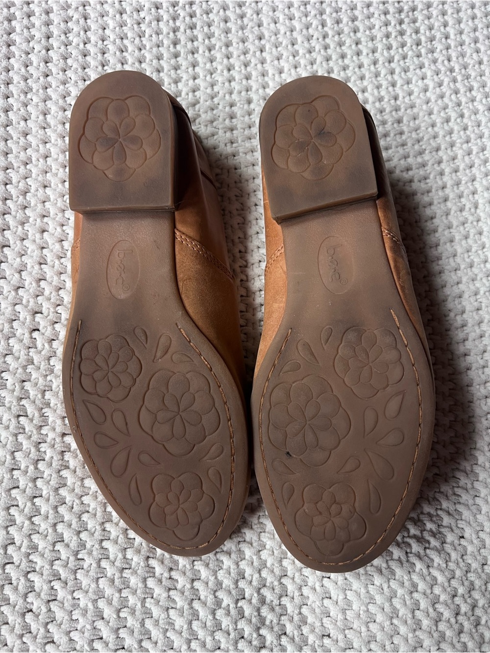b.o.c. Leather Casual Loafer Cottagecore Earthy Office Minimalist Work Size 8.5 - Picture 7 of 8